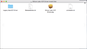 Silicon Labs Mac folder