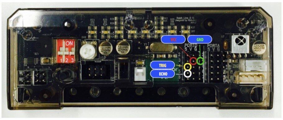 ultrasonic sensor wiring2