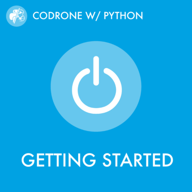 CoDrone Python getting started cover