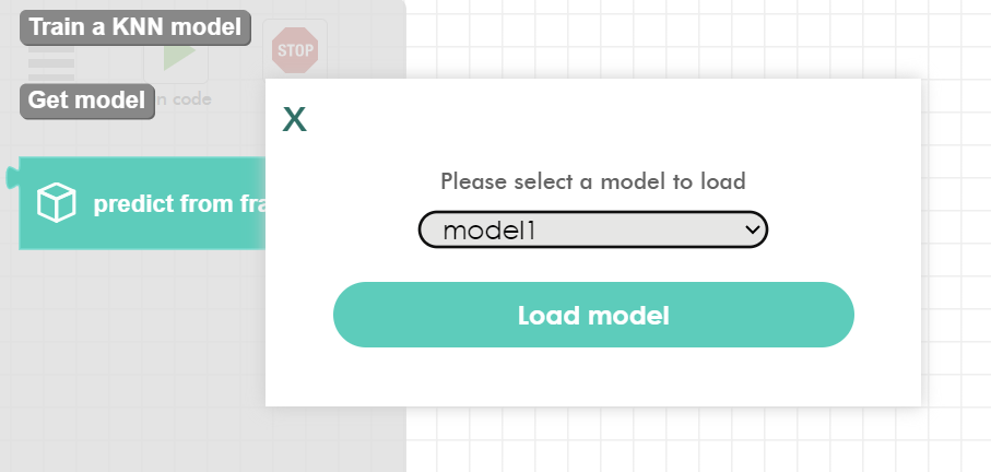 zumi blockly load model menu