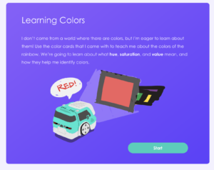 learning colors wizard