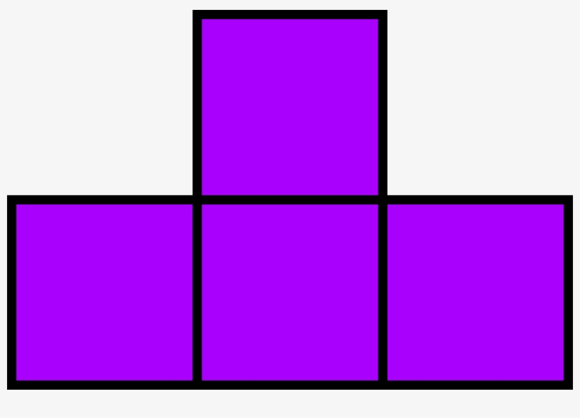 tetris block T