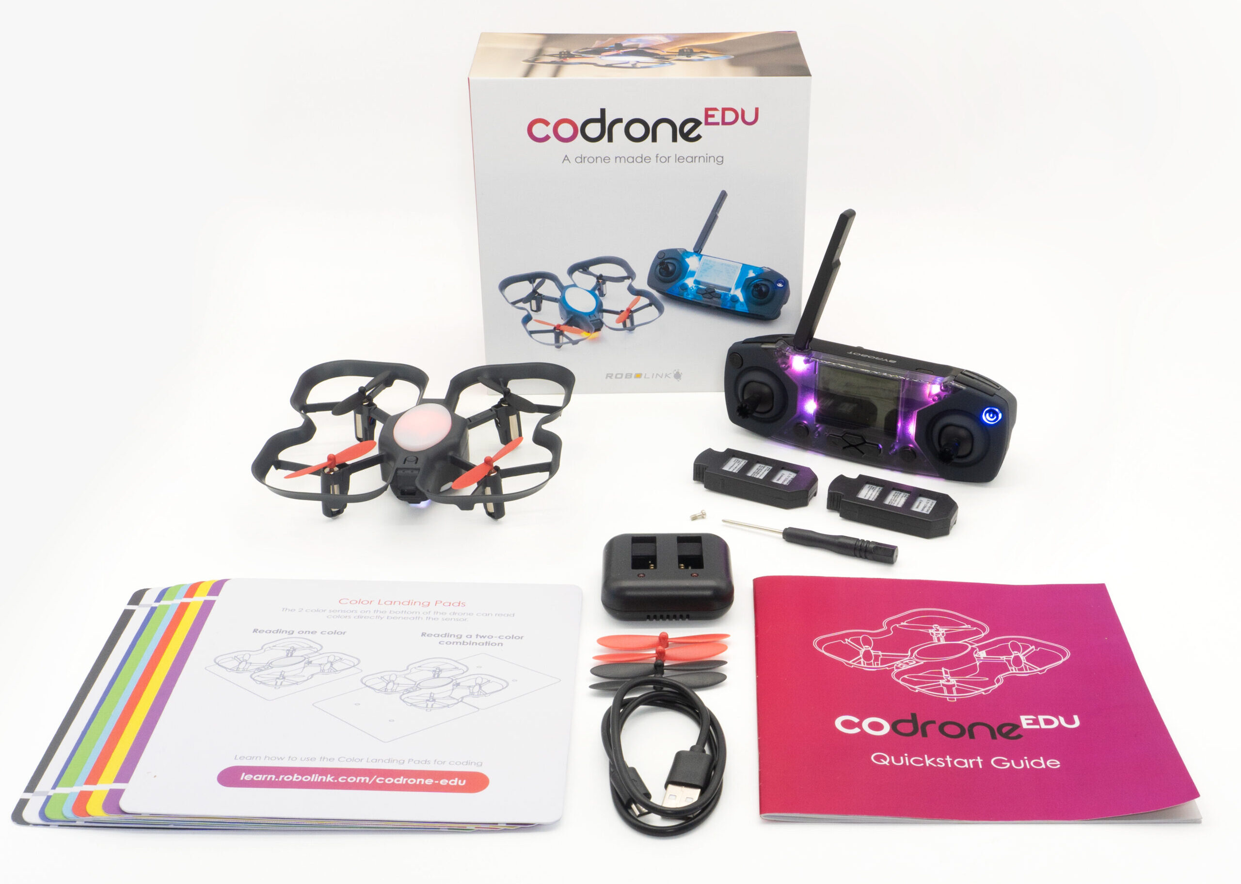 0.1 Introduction to CoDrone EDU Robolink Basecamp